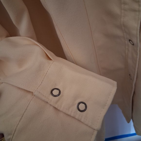 +3🔵Cato Cream Long Sleeve Cozy Shirt - Picture 8 of 8